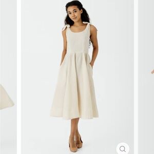 Son de Flor Milky White Amelia Dress